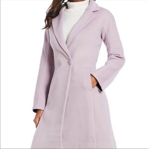 Antonio Melani lavender wool coat size L